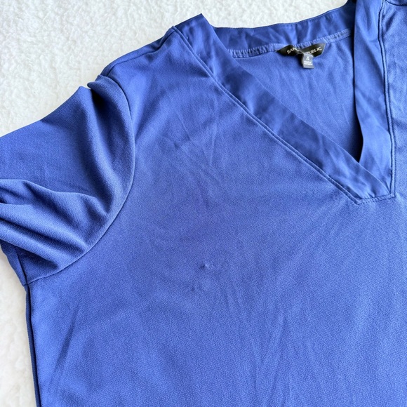 Banana Republic NWOT Women's V-Neck Blue 3/4 Sleeve Airy Blouse, Size XXL, XL, M - Picture 7 of 14